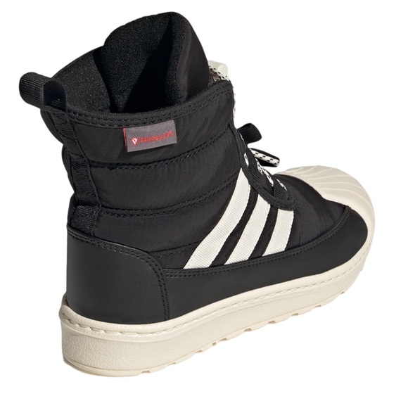 ADIDAS • Little Kids Originals Superstar 360 2.0 Boots Black Includes Box - Picture 5 of 8